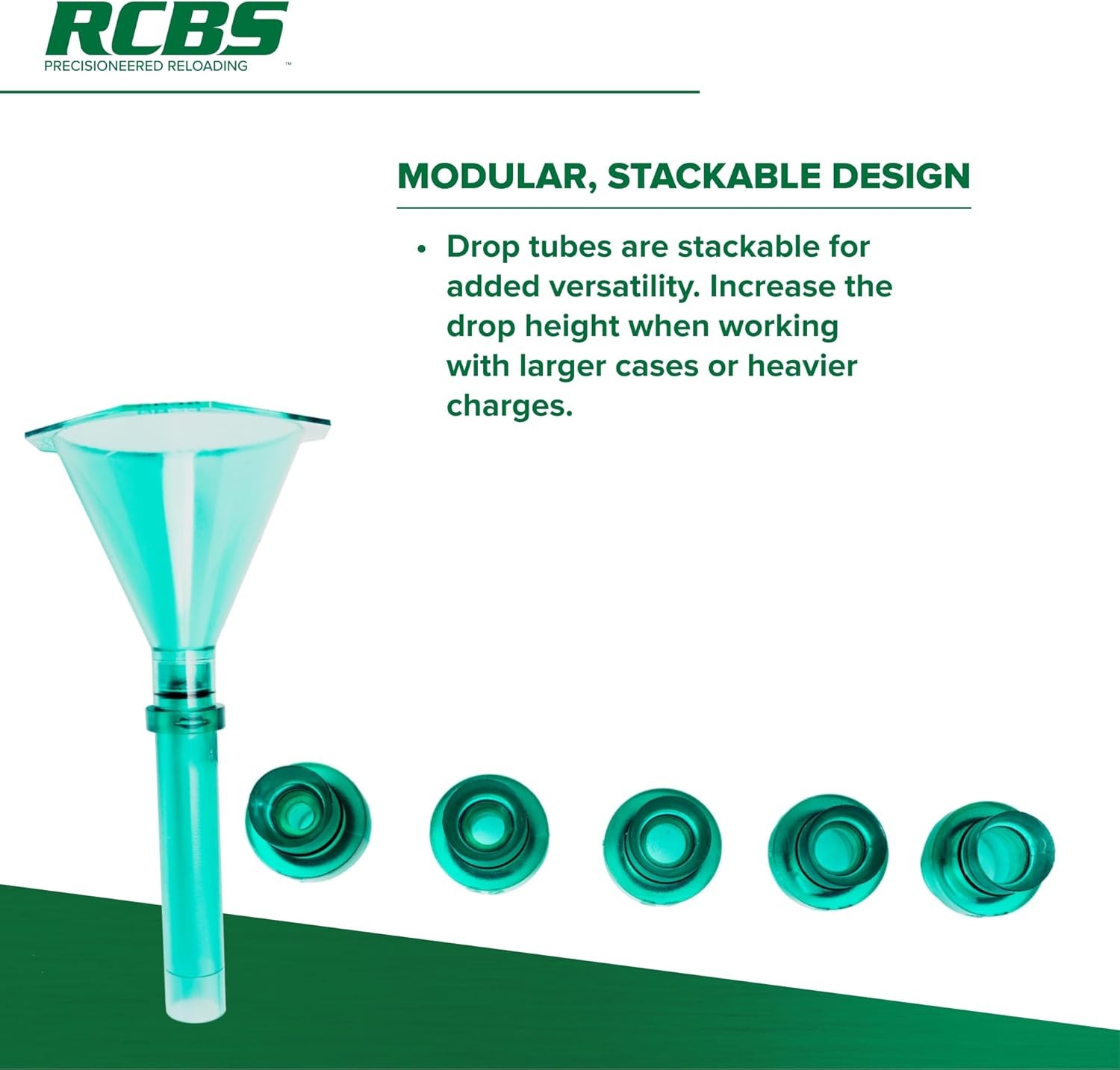 RCBS Quick Change Powder Funnel Kit, Universal One Size, Multi