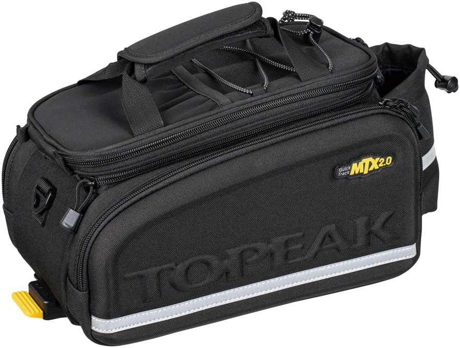 Topeak MTX 2.0 Trunk Bag DX Black 14.2x9.8x8.5in MTX 2.0