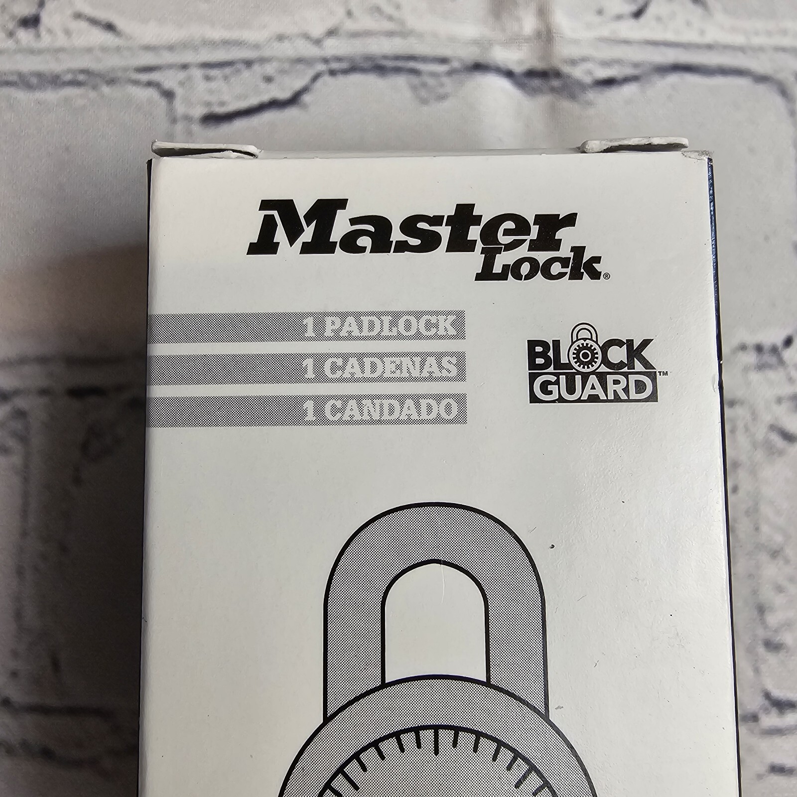 Master Lock 1525 Lock Stainless Steel Combination Padlock Locker School