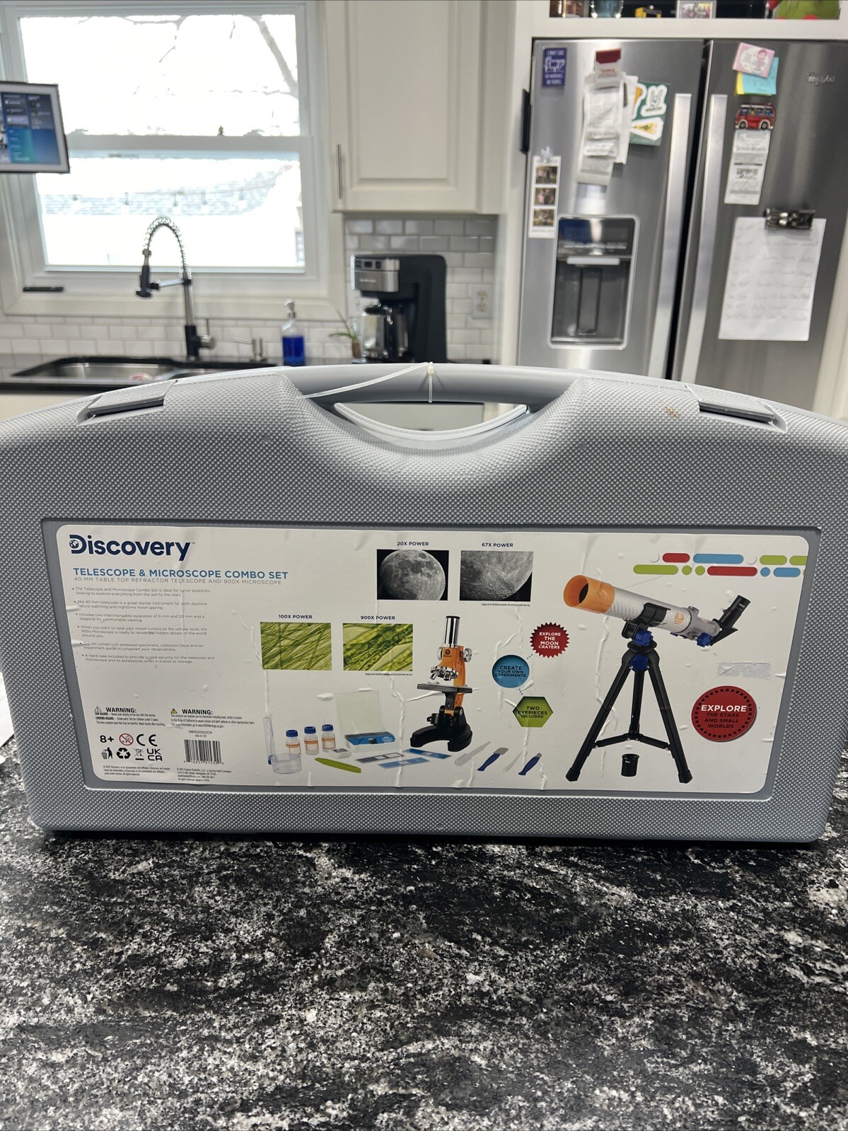 Discovery Telescope And Microscope Combo Set