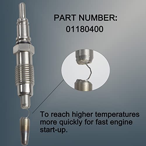 0 Glow Plug Compatible with Bobcat Loader Skid Steer 864 873 863 Engine 0118040