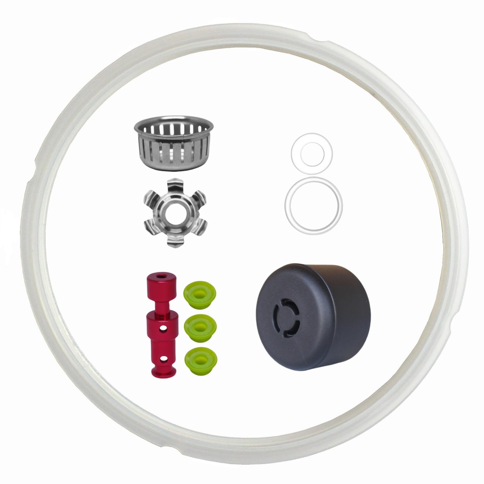 10PCS Parts for Instant Pot Pro/Pro Plus 6 QT, Duo Evo Plus 6 QT, Steam Relea...