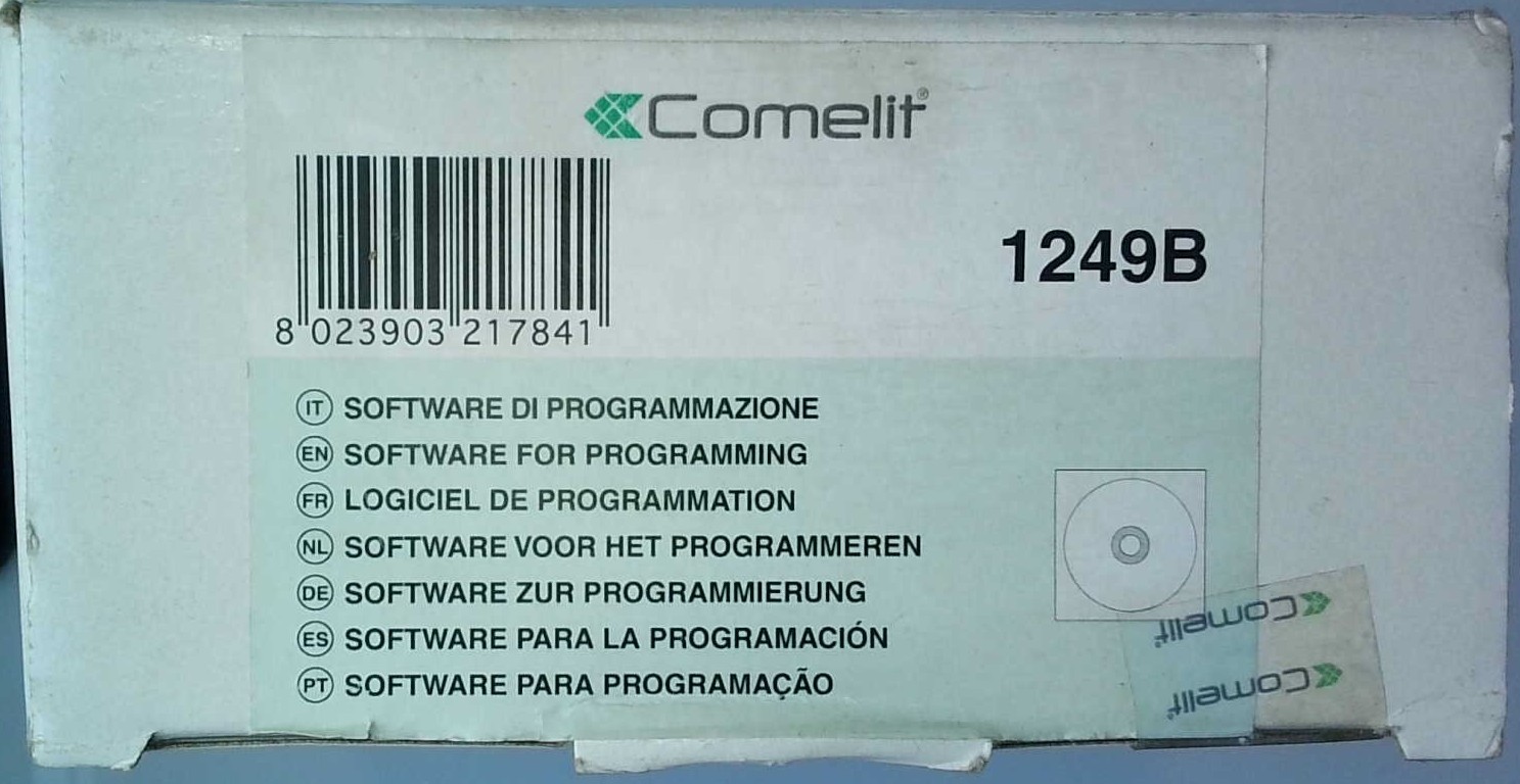 New Comelit 1249B Software CD For Programming With Serial Cable
