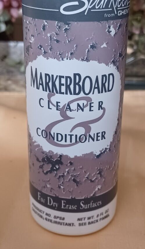 SparKleen MarkerBoard Cleaner & Conditioner (8 fl. oz.) for Dry Erase Surfaces