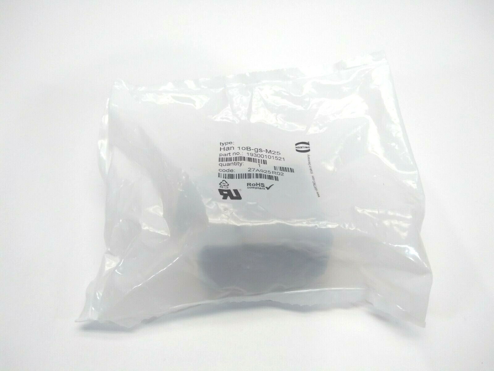 Harting 19300101521 HAN 10B-gs-M25 Connector Hood