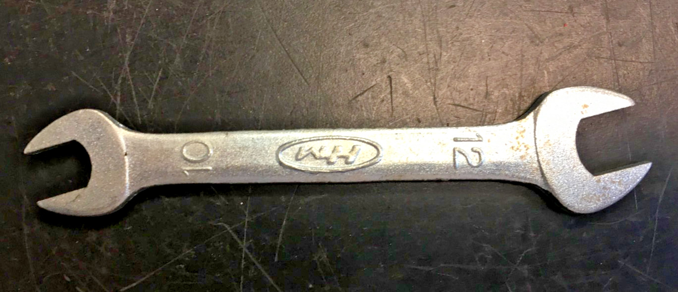 RK, HM, 12 MM & 10 MM Open End Wrench