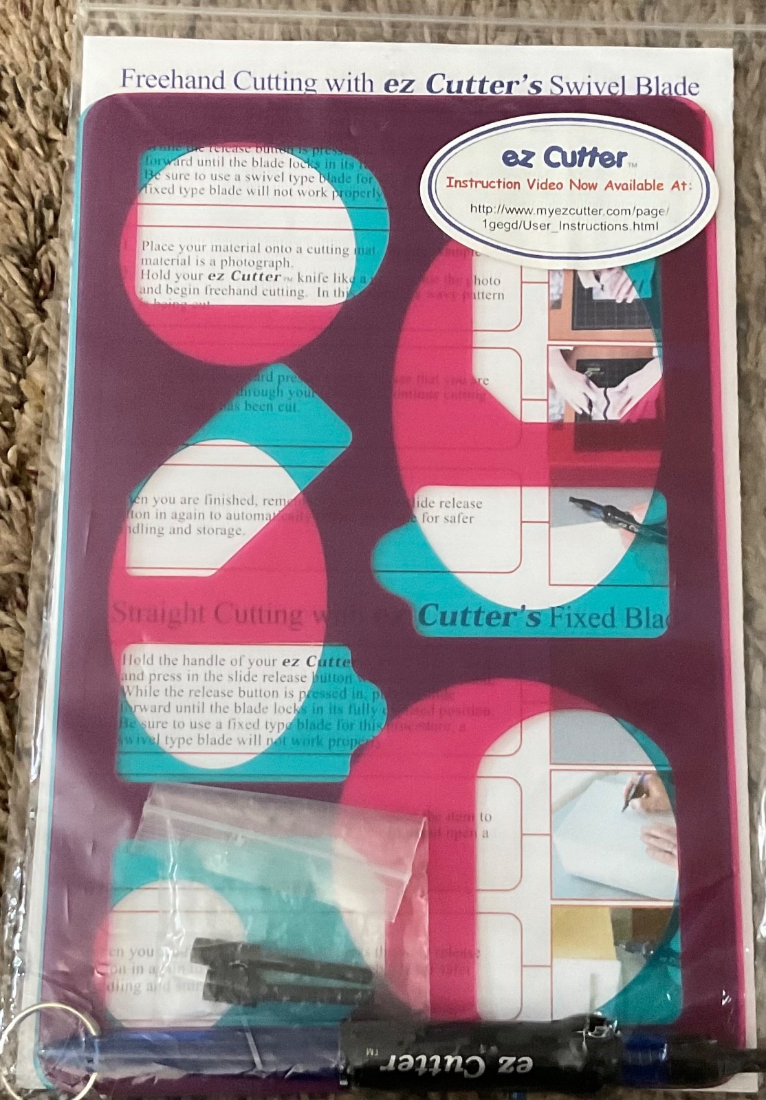 NEW Easy Cutter Swivel Knife Scrapbooking Cardmaking Paper Crafts