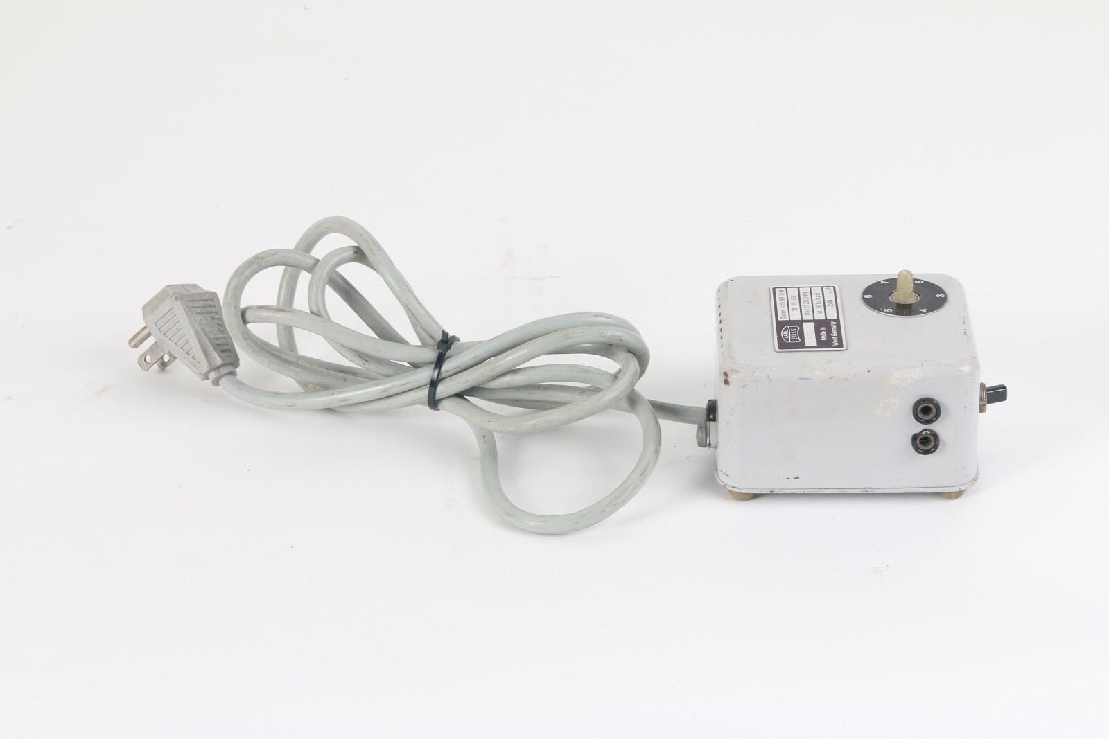 Carl Zeiss Stufen-Trafo Microscope Controller - Missing Knob Cover