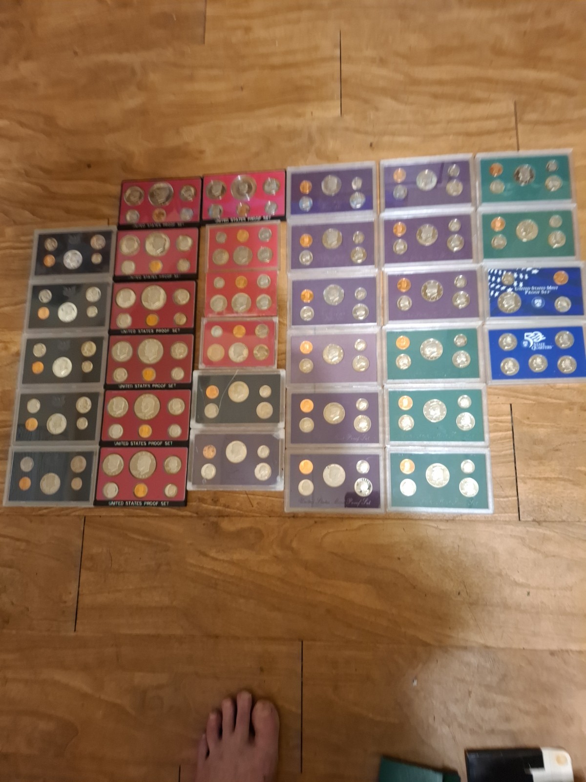 1968 S- 1999 S Proof Sets