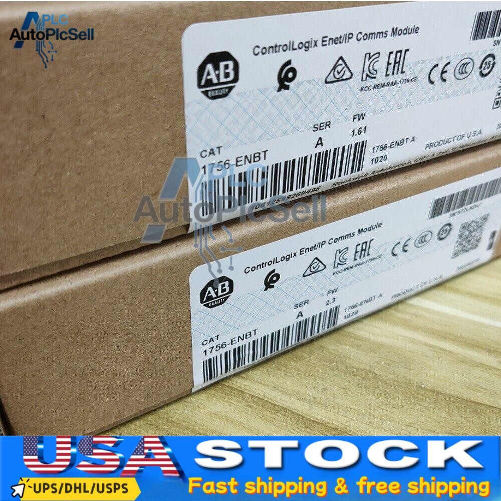 NEW- Sealed AB 1756-ENBT SER A ControlLogix EtherNet/IP Module 1756ENBT USA