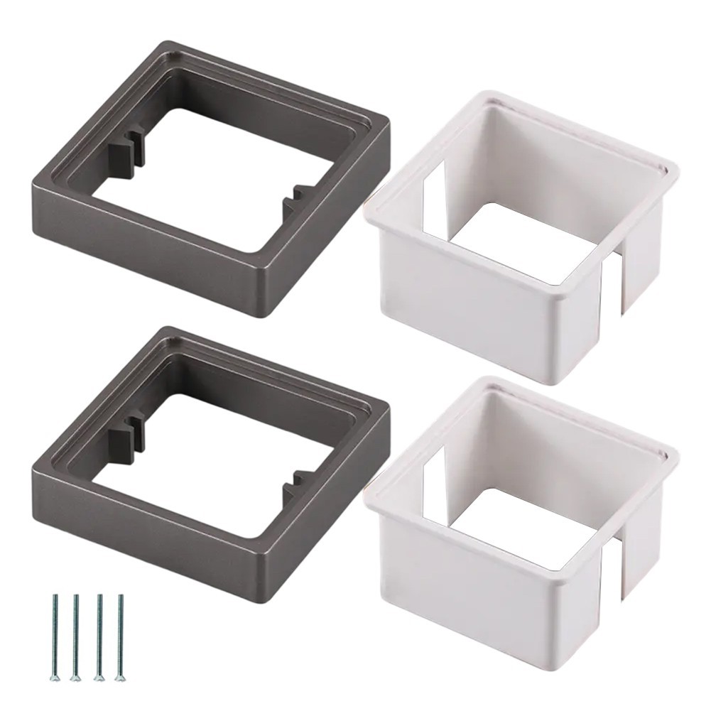 2pcs Convenient Socket Extenders with All Necessary Hardware for Installation