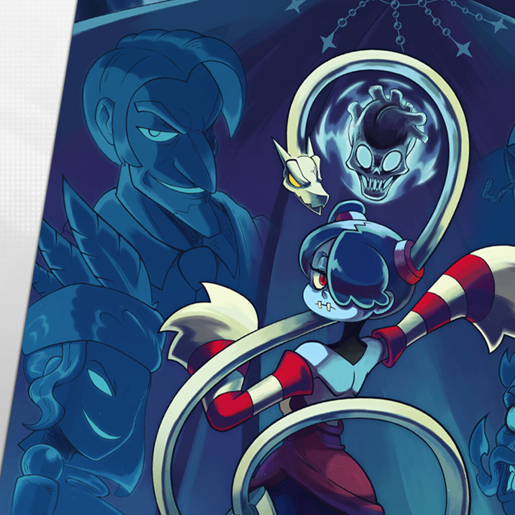 Skullgirls - Filia & Squigly Poster Set