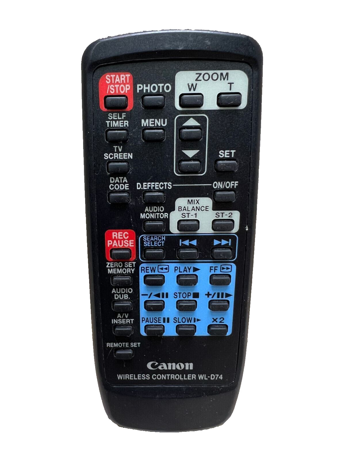 Canon WL-D74 Wireless Remote Control For GL1 Cameras Tested, Works