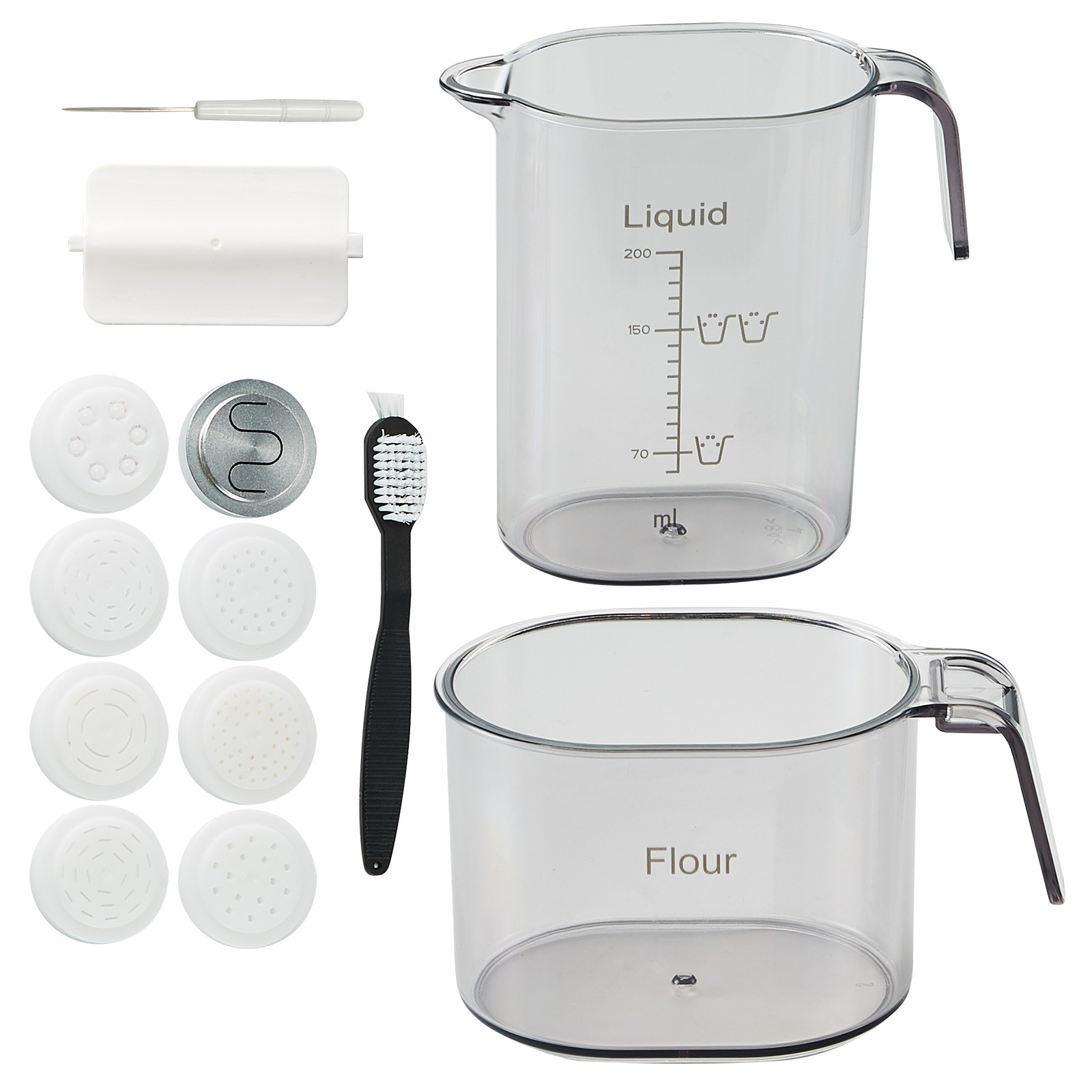 Electric Pasta Maker Automatic Noodle Making Machine with 8 Pasta Shape