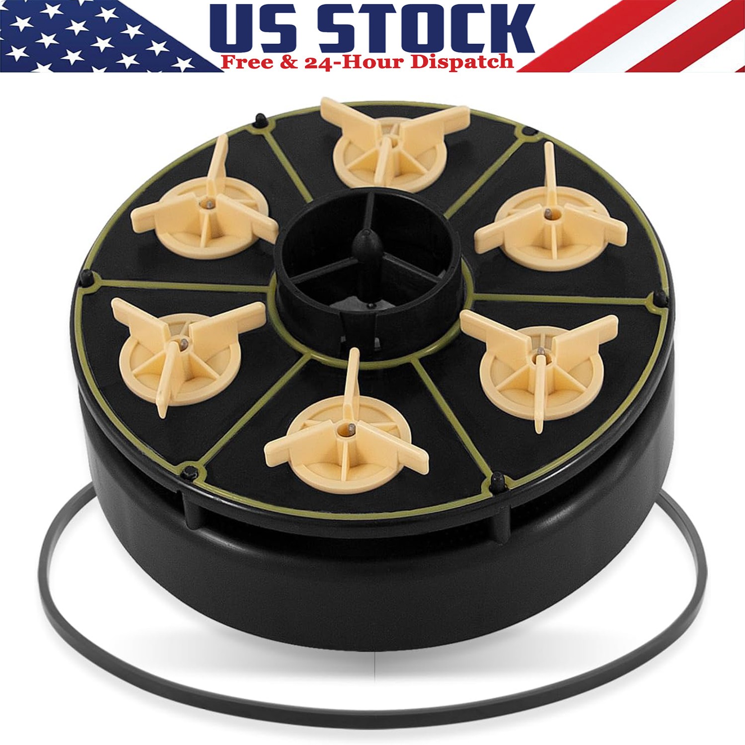 6 Port Water Valve Module with Valve Shell O-ring for Paramount 004-302-4408-00