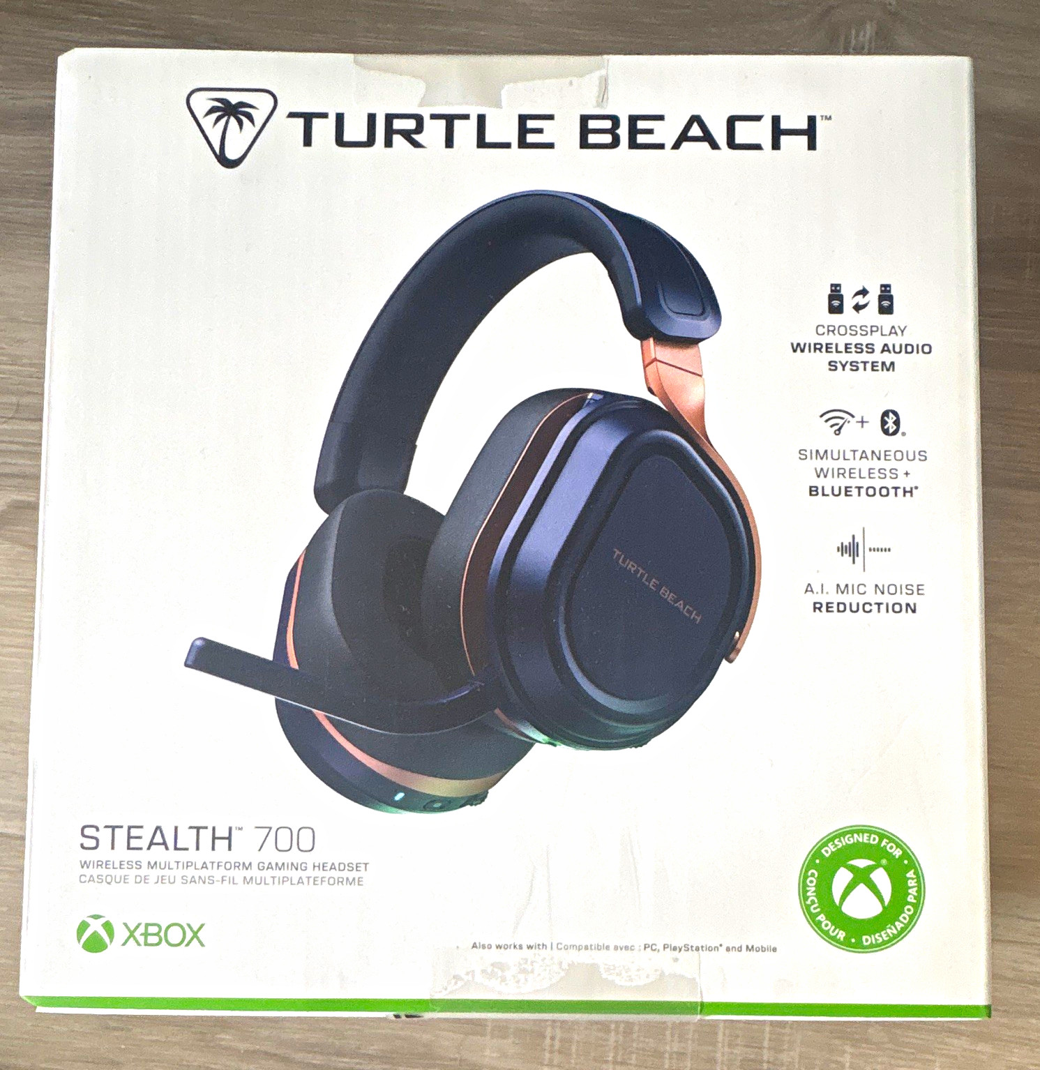 Turtle Beach Stealth 700 Wireless Bluetooth Gaming Headset Black for Xbox