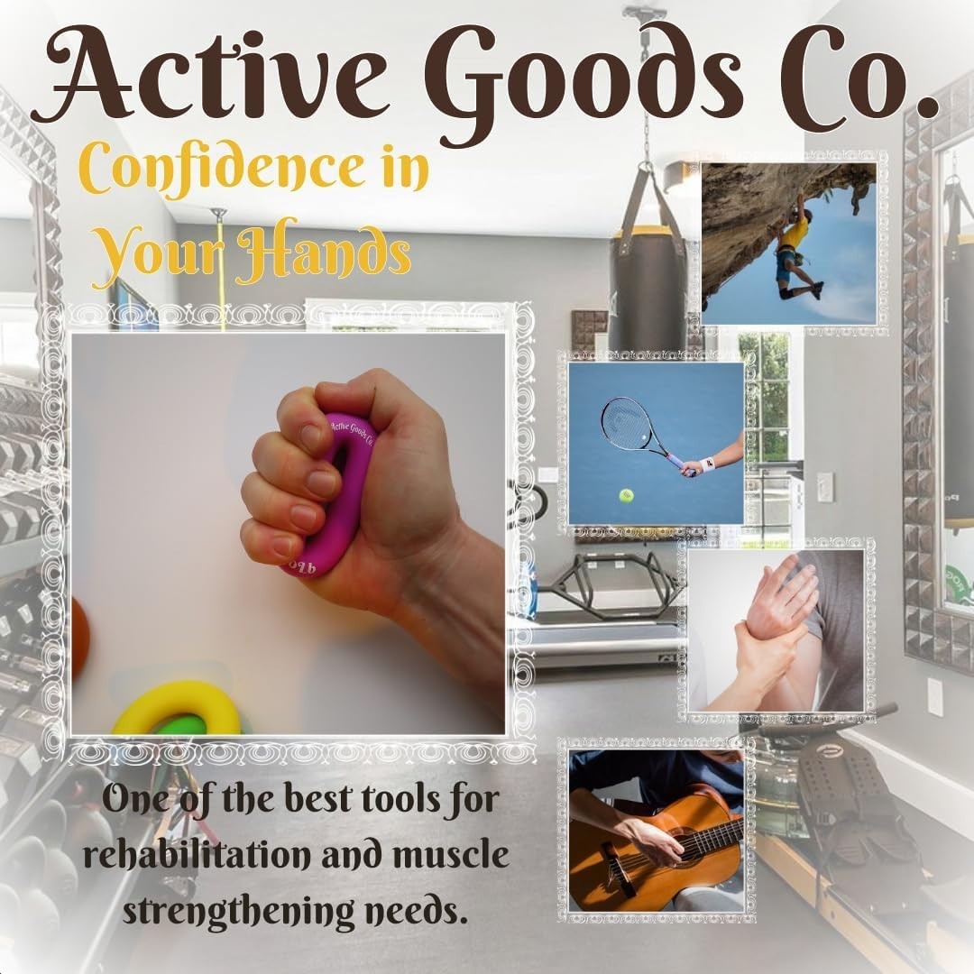 Hand Exerciser - PROFESSIONAL GRADE, Set or Single, Different Sizes. Visit to...