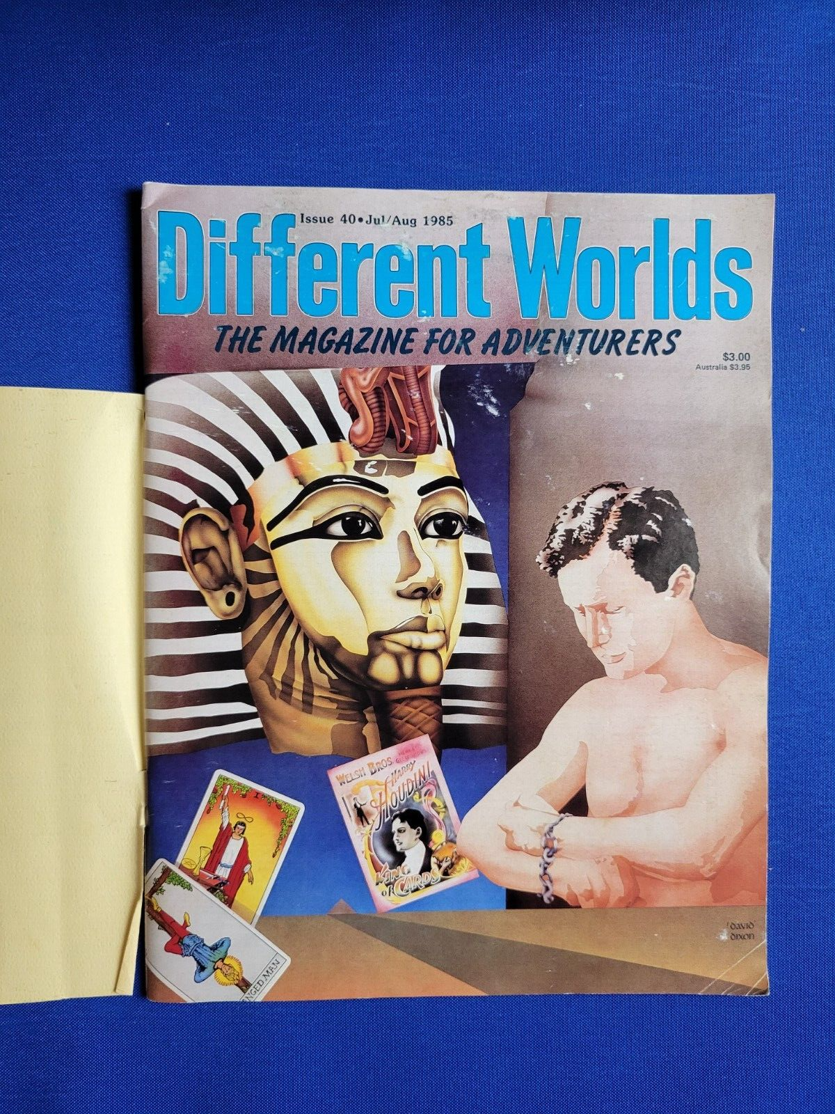 Different Worlds Magazine Issue #40 with Map