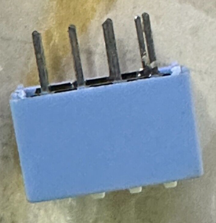 1PCS CTS Electrocomponents 206-4 SWITCH SLIDE DIP SPST 50MA 24V