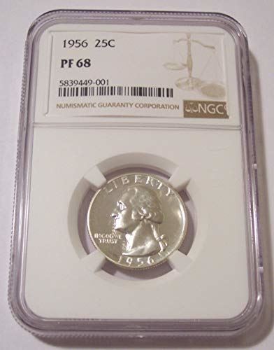 1956 Washington Quarter Proof PF68 NGC
