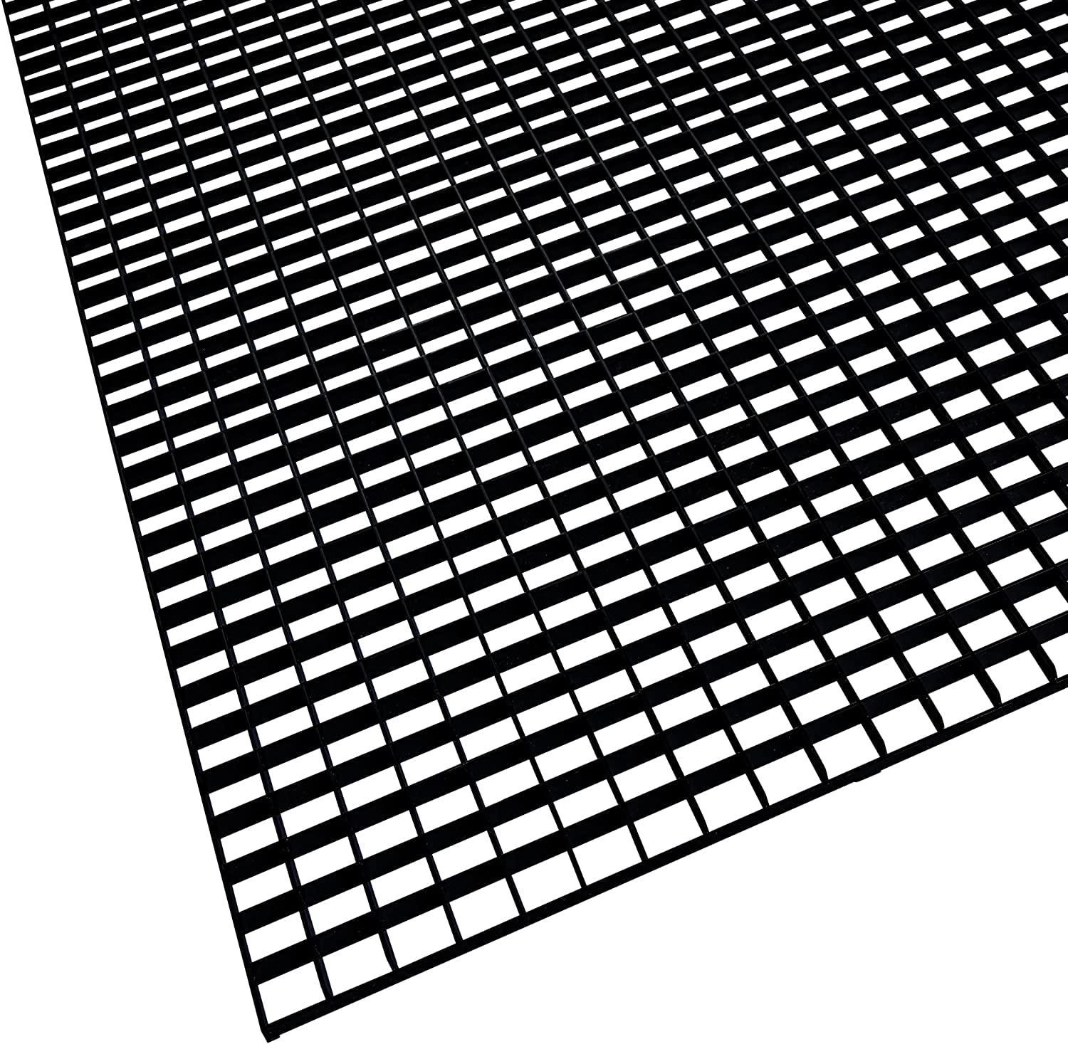 KASTLITE Egg Crate Panel Multi Pack in Black | Polystyrene | Nominal 2' x 2' wit
