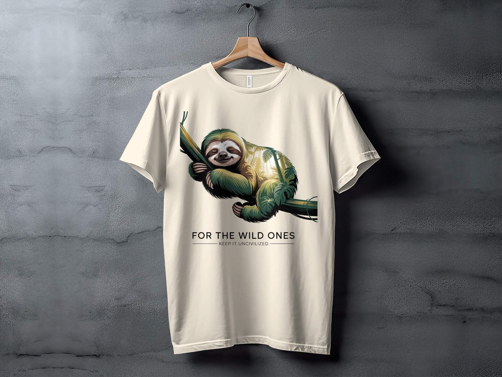For the Wild Ones Sloth T-Shirt