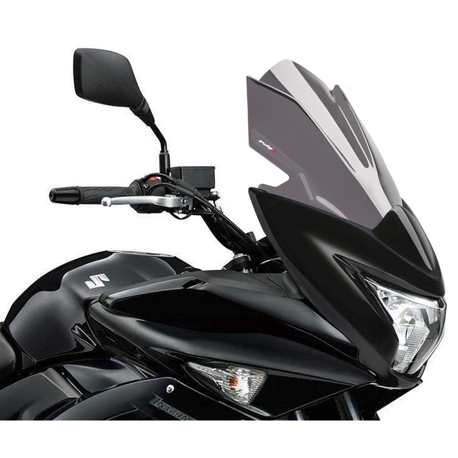 Puig Racing Windscreen - Smoke for Suzuki 7642H