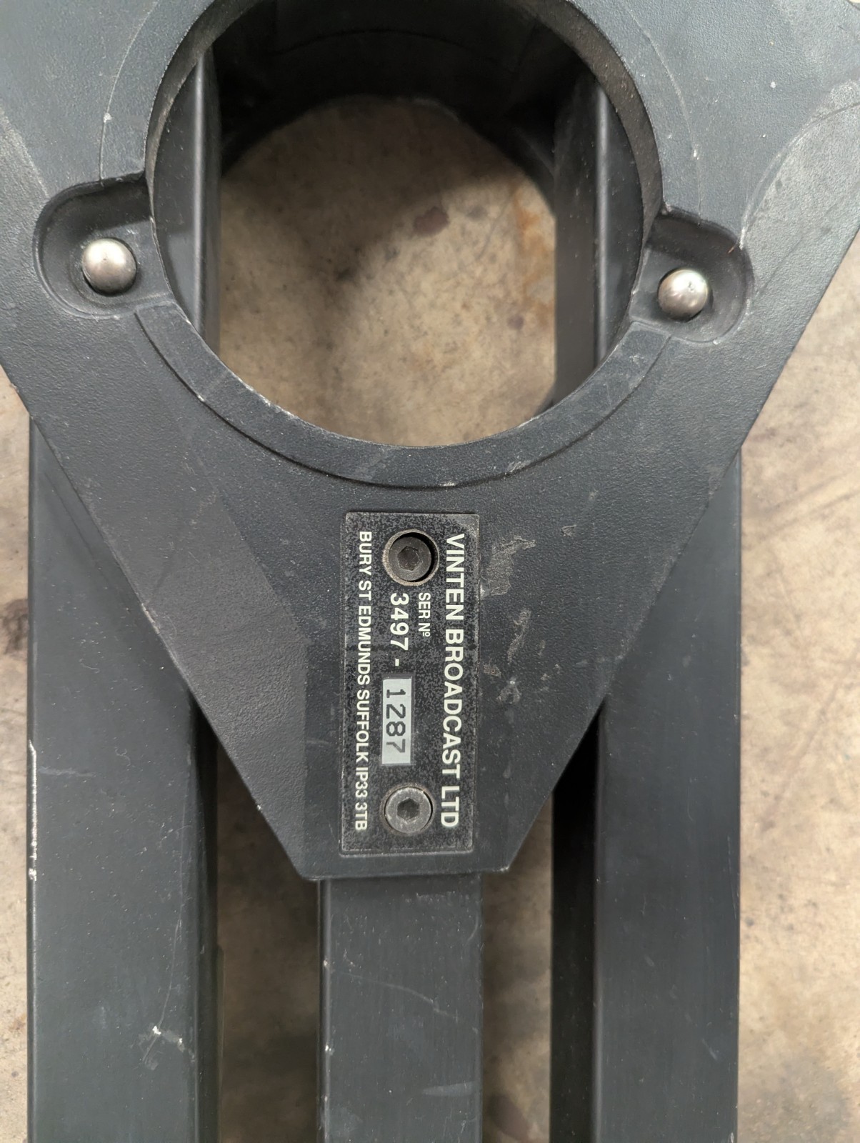Vinten Wheel Dolly 3497 with 6" Wheels