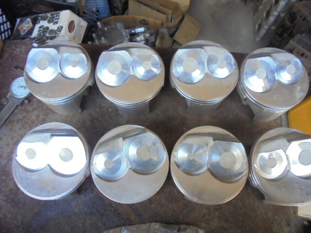 Pistons SBC 3.993" 1.815" CH #51010 NHRA IHRA Truck Blower IMCA WISSOTA K&N MUD