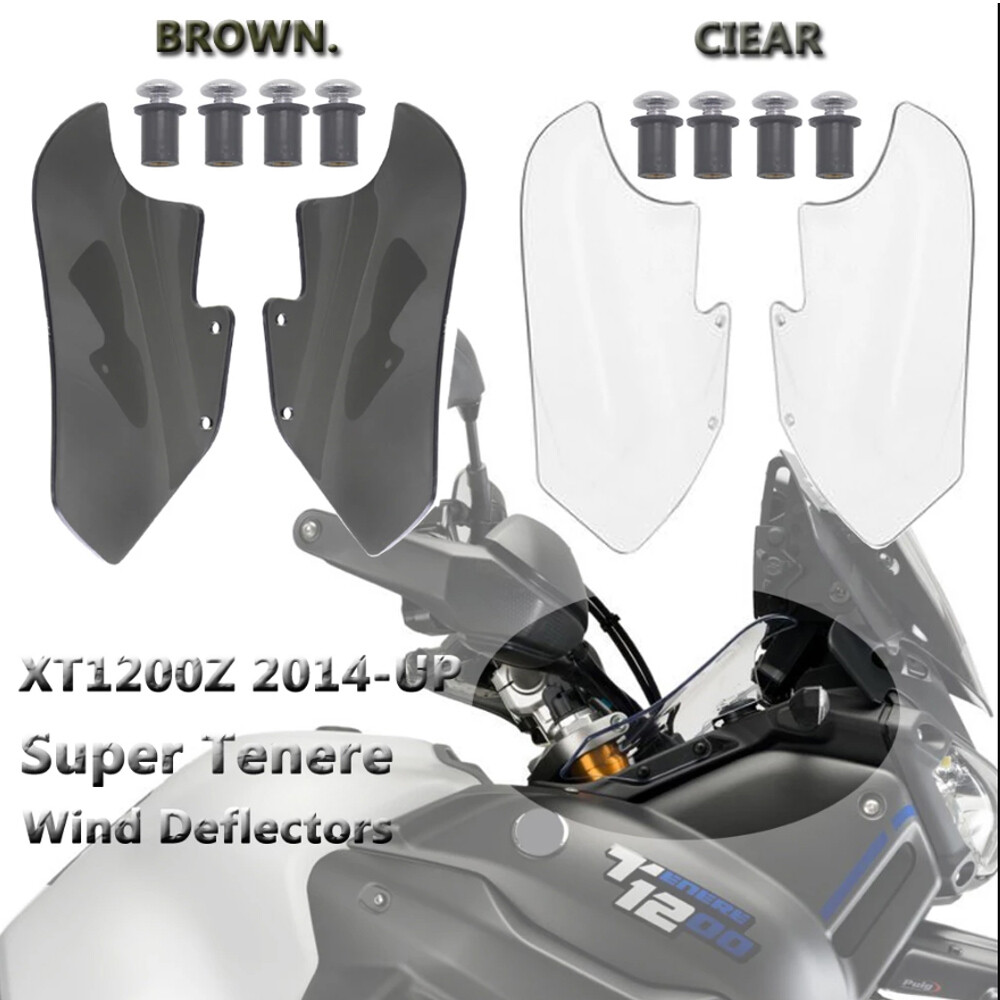 For Yamaha XT1200Z Windshield Side Wind Deflectors Super Tenere 2014-2021 2020