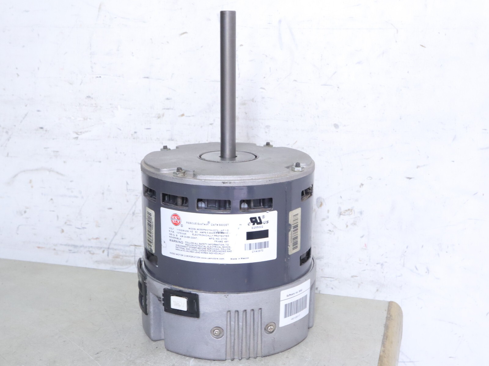 US Motors RESCUE M055PWCYA-0372 ECM Blower Motor 1/2HP 115V Ver. 8092
