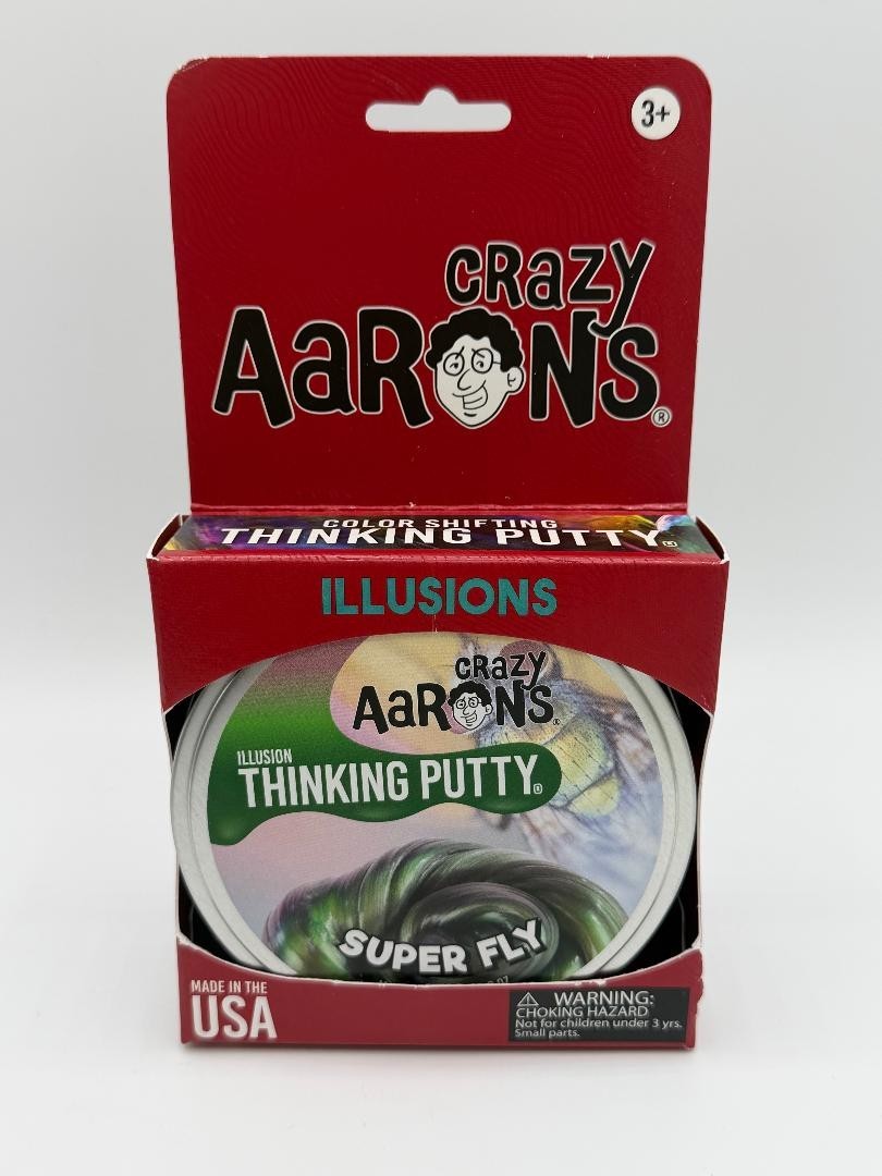New In Package Aarons Crazy Thinking Putty 3.2 Oz Super Fly - Free Shipping
