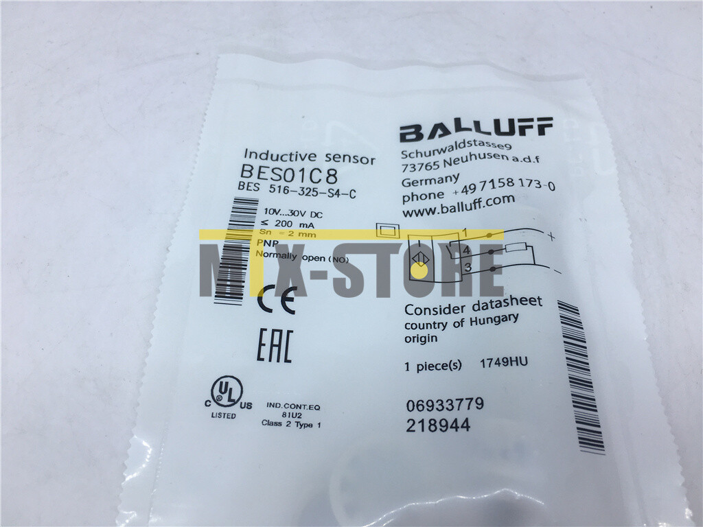 1PCS New BALLUFF BES01C8 BES 516-325-S4-C Sensor&Proximity Switch