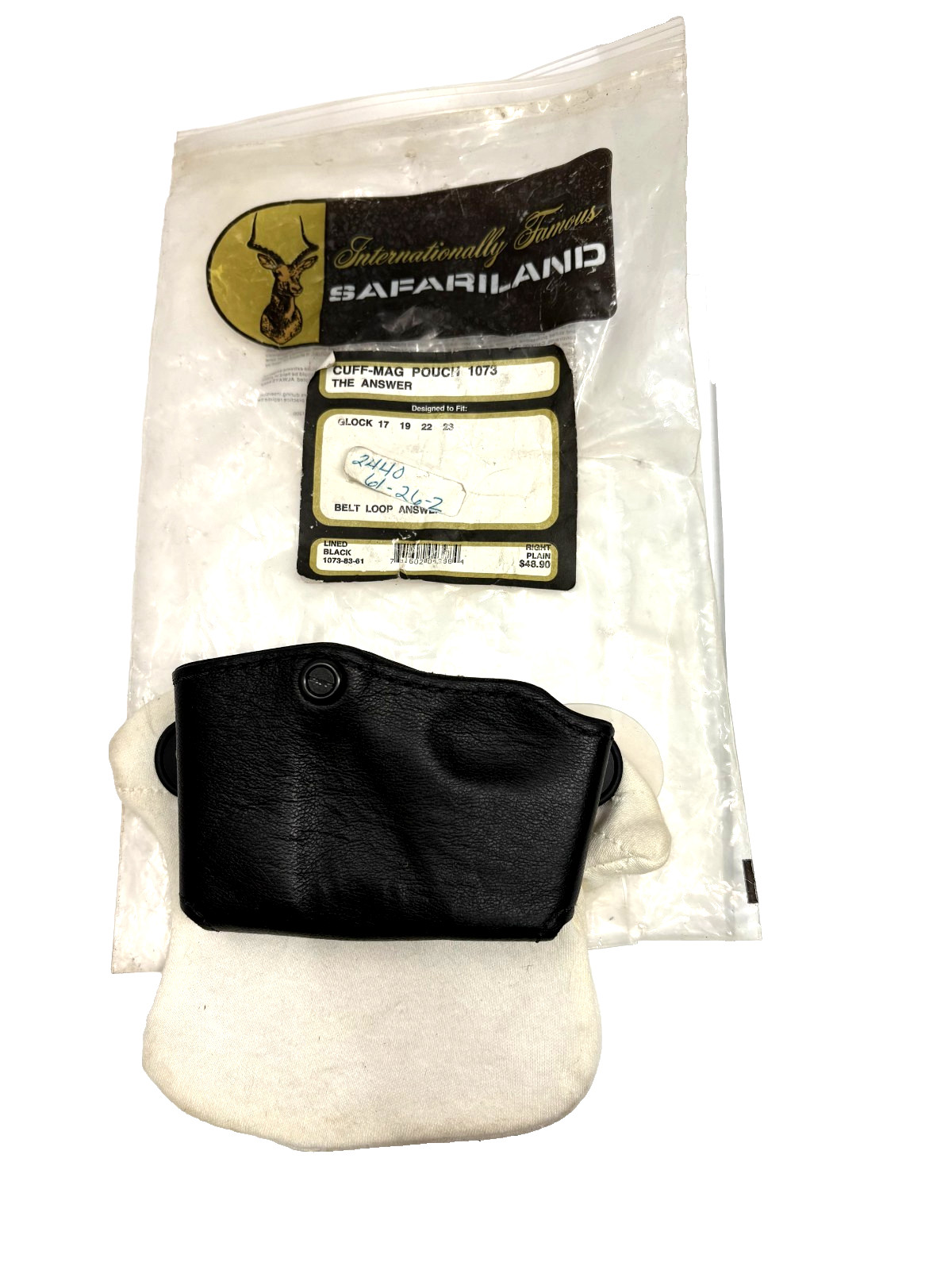 SAFARILAND CUFF MAG POUCH 1073 GLOCK 17-19-22-23