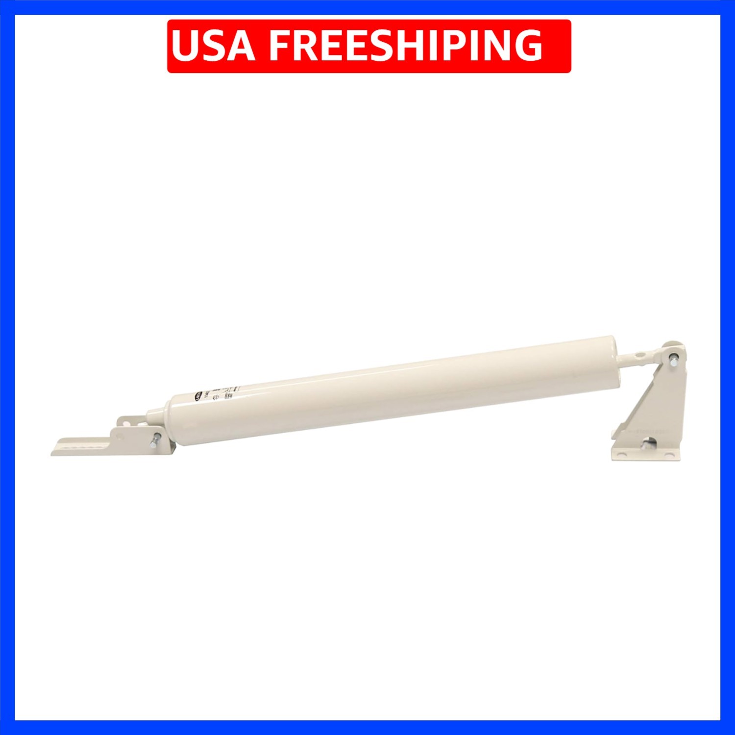 Certified White Storm Door Standard Metal Piston, Storm Door Closer for Scree...
