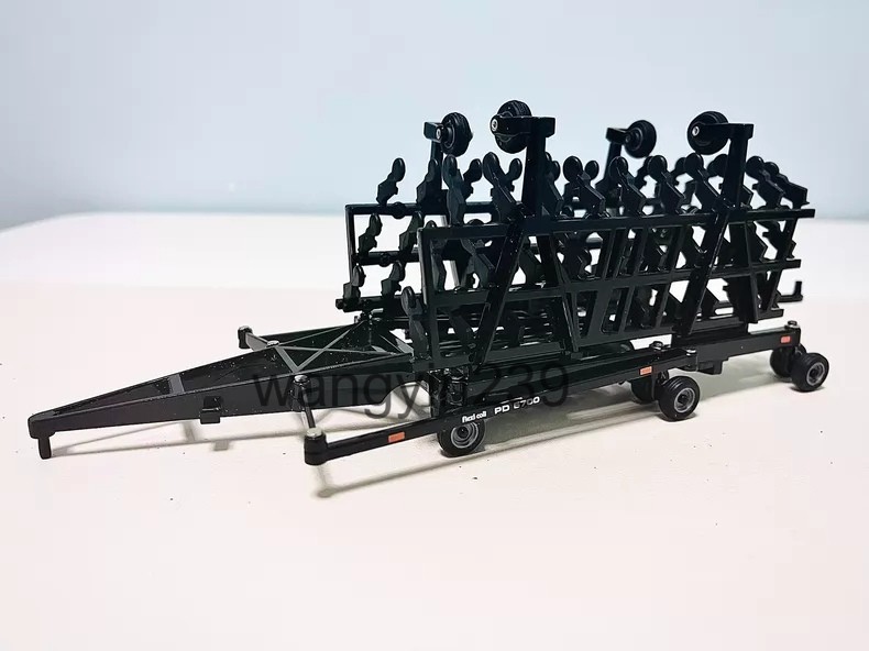 1:64 Alloy Black PD5700 Foldable Sled Model