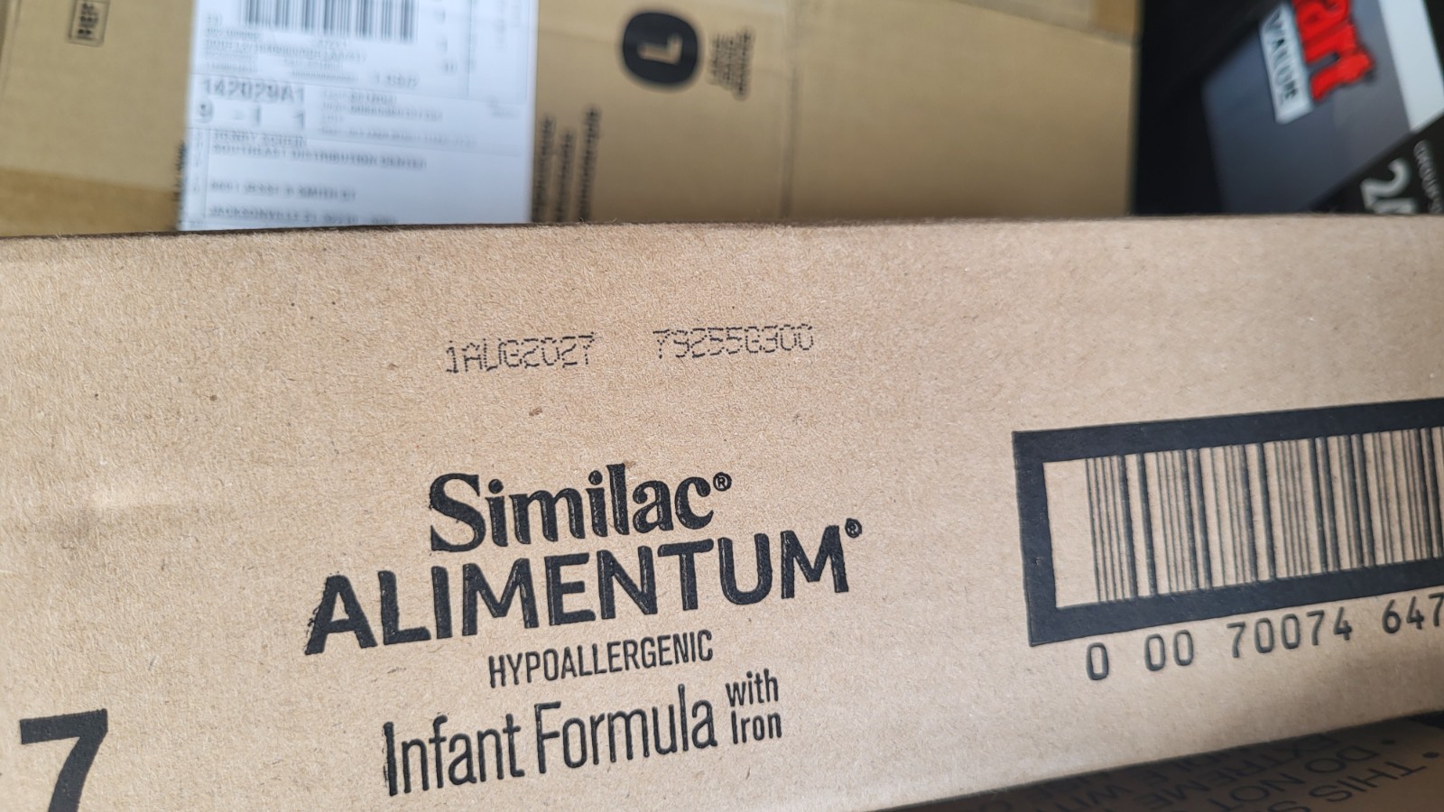 6 ALIMENTUM Powder Formula 7oz Cans Exp 08/27