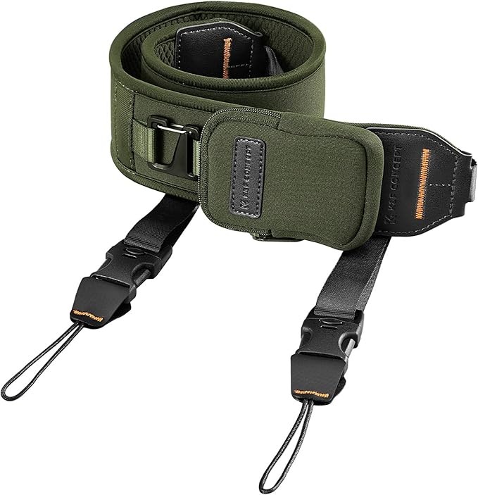 K&F CONCEPT Camera Neck Strap for Photographer Adjustable Shoulder Belt w/Zipped