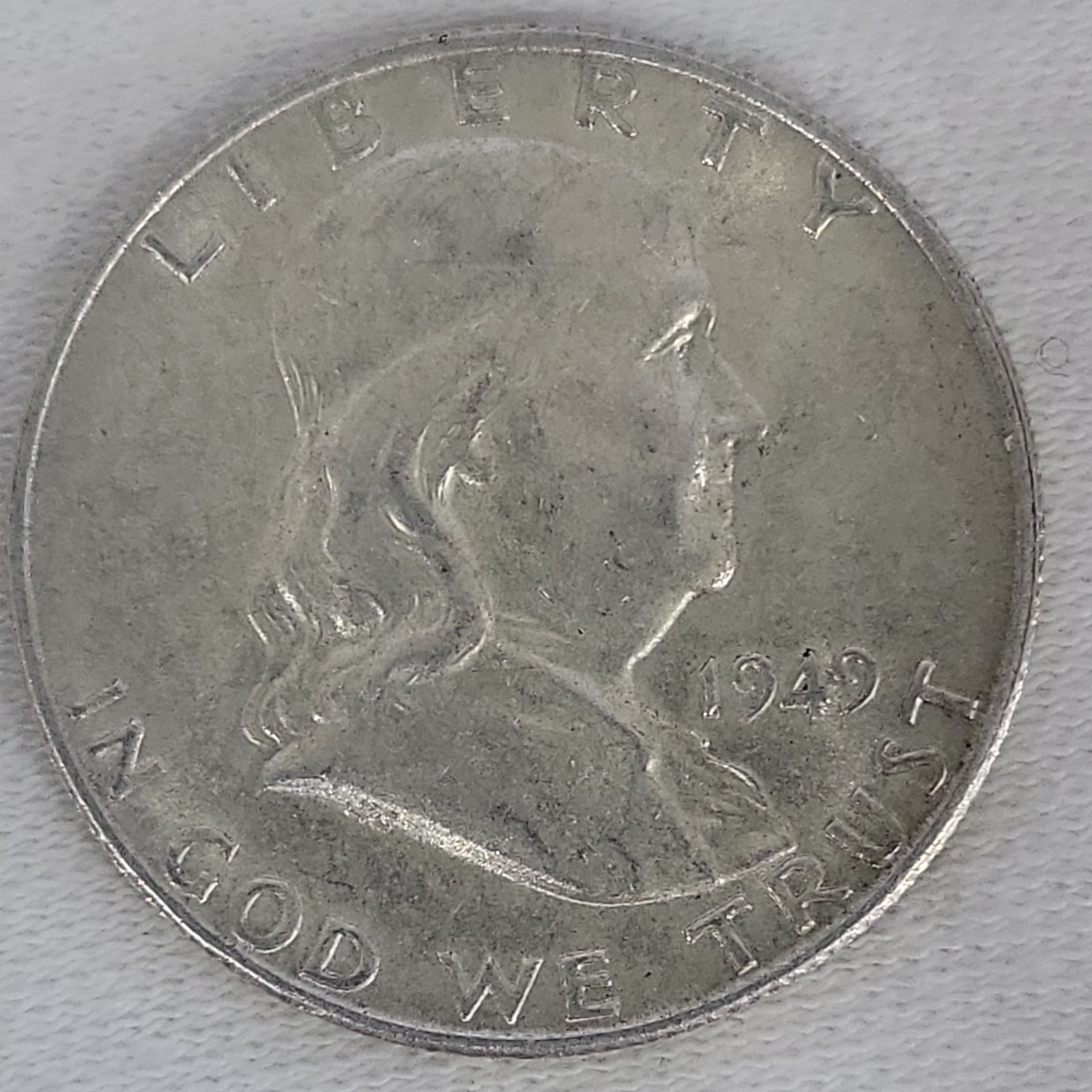 1949 S Franklin Half Dollar in BU Condition