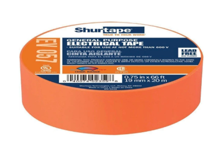 Electrical Tape Orange 3/4"