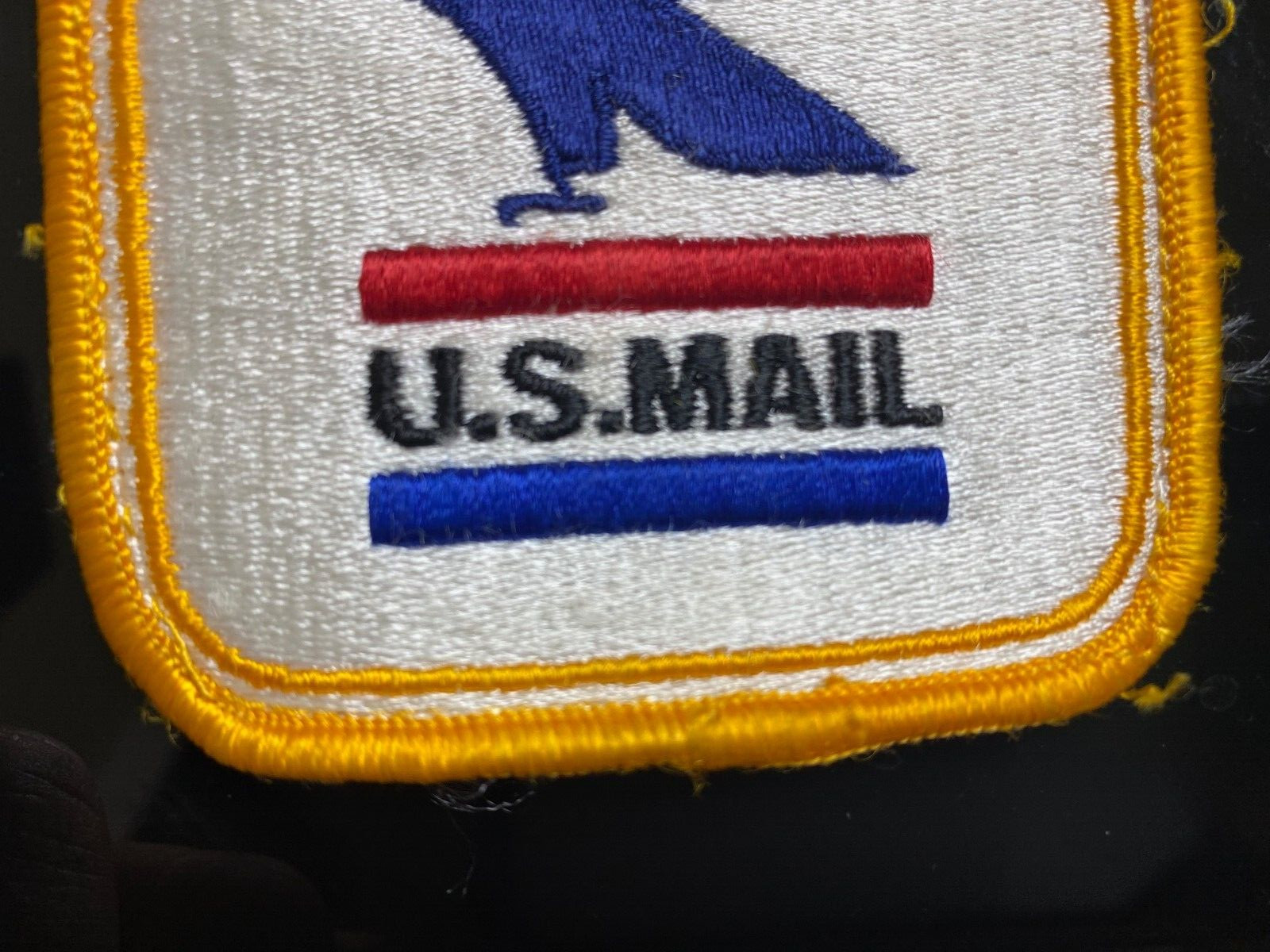U.S. Mail Vintage 1970's Patch 3" x 3 1/4"