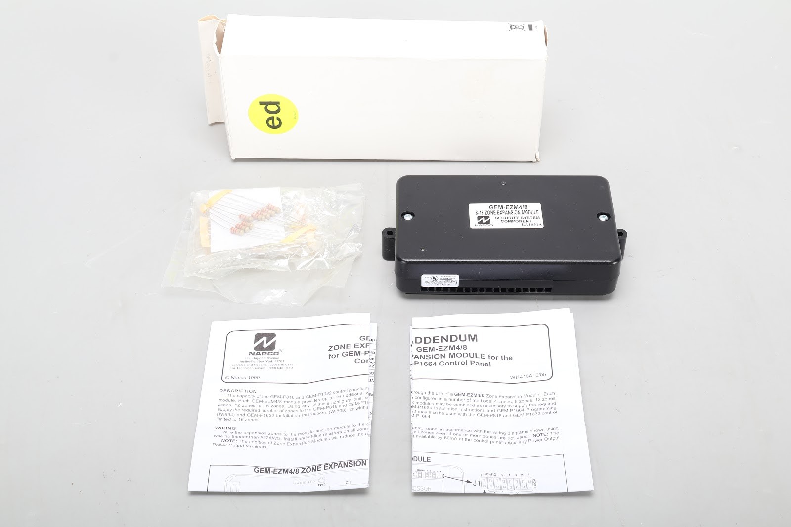 Napco GEM-EZ34/8 Multiplex Expansion Module With Box