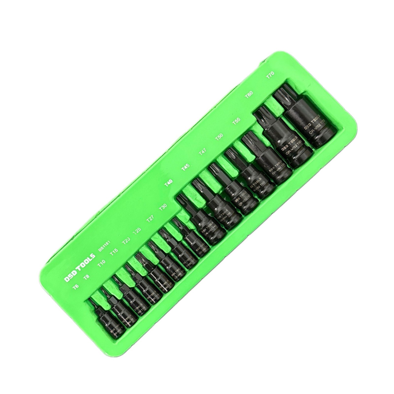 15pc Impact Torx Bit Sockets – 1/4″ 3/8″ 1/2″ Drives DS1181