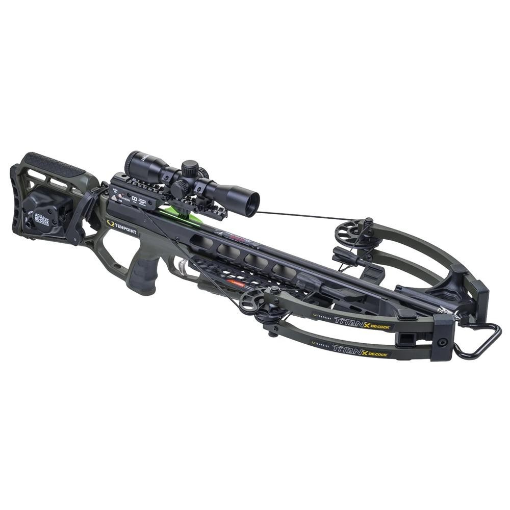 Tenpoint Titan X Decock Pro View 400 Scope Package Vektra Camo