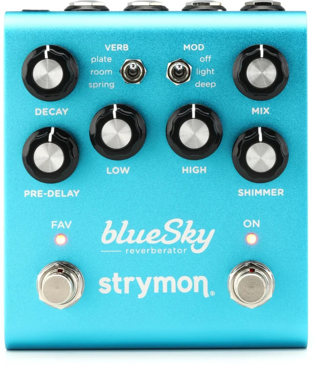 Strymon blueSky V2 Reverberator Pedal