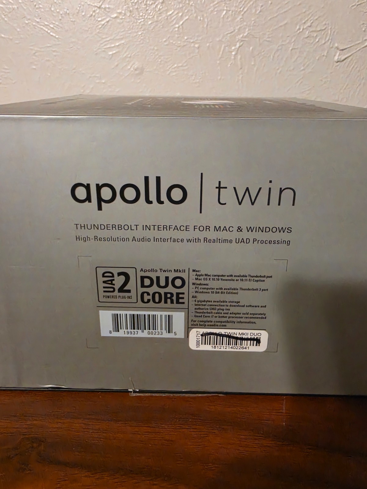 Universal Audio Apollo Twin Thunderbolt Audio Interface
