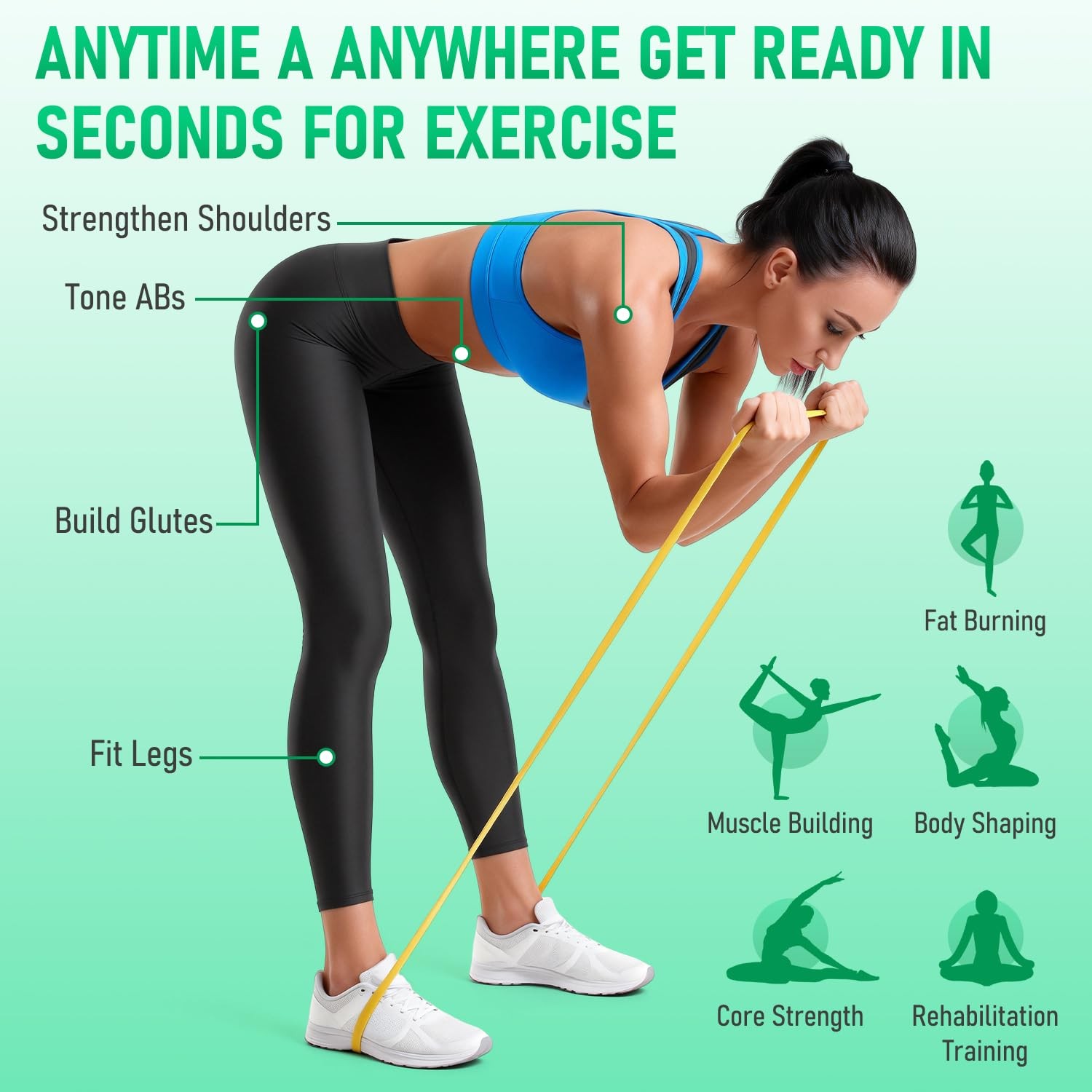 Resistance Bands for Working Out, Pull Up Assistance Bands Set, Exercise Work...