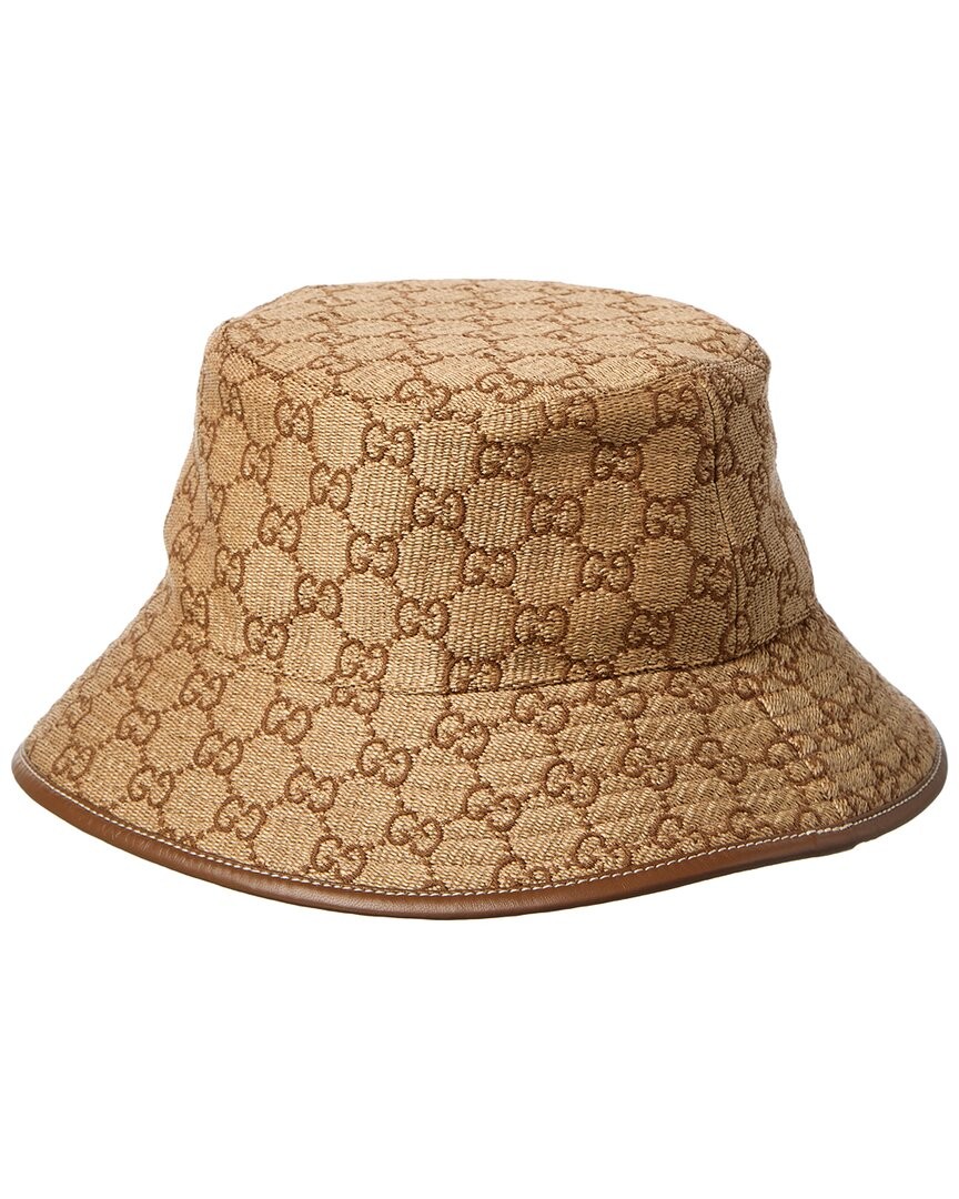 Gucci Gg Bucket Hat Women's Beige M