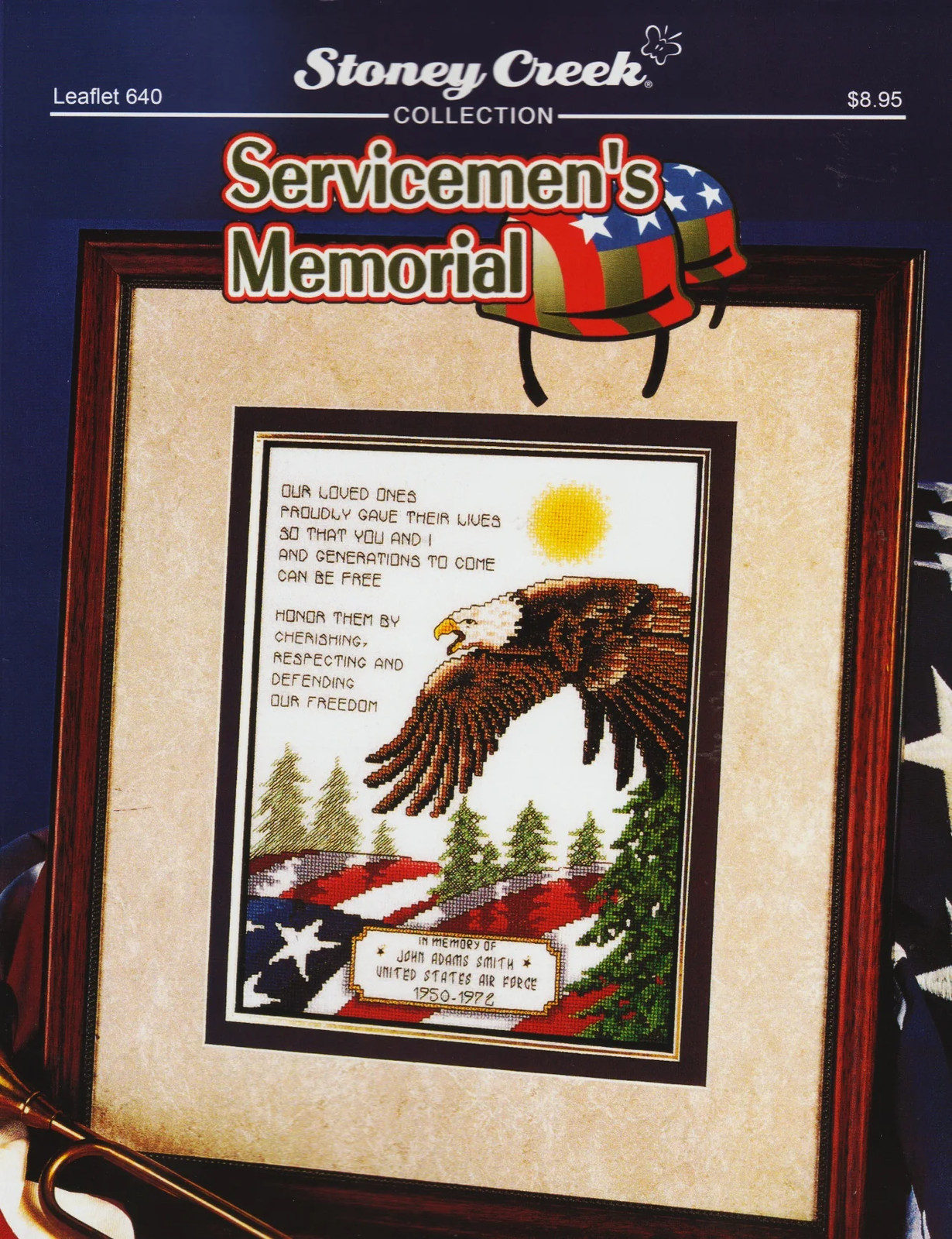 Servicemen's Memorial LFT640 by Stoney Creek cross stitch pattern