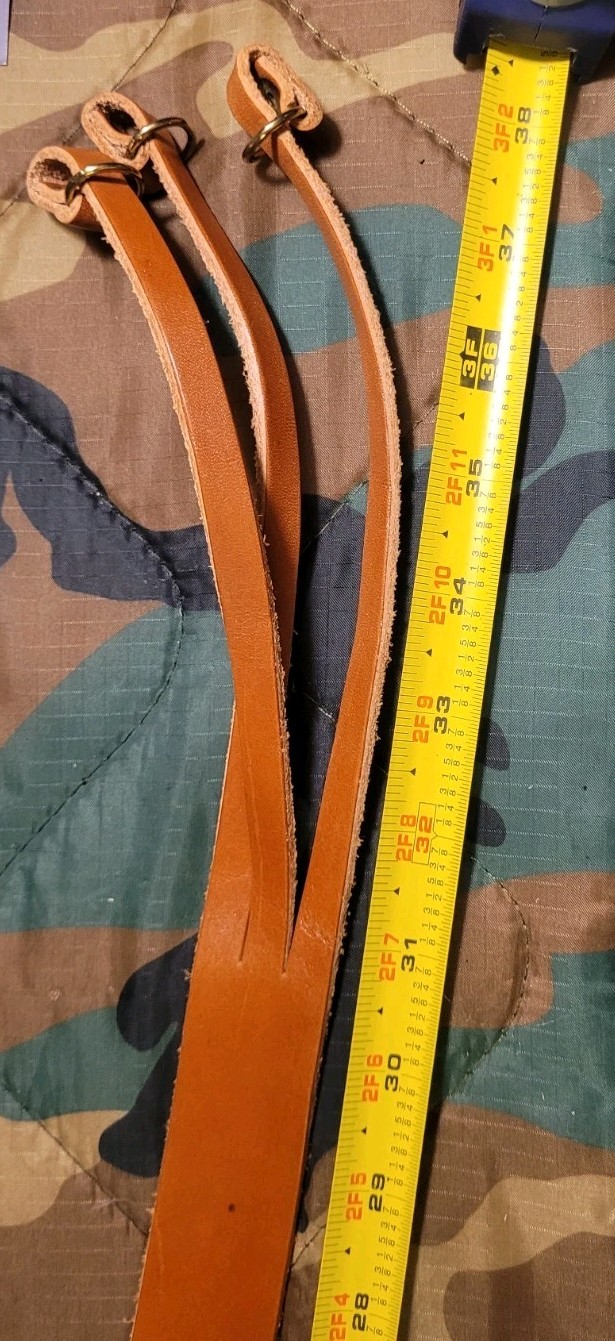Leather Game Carrier Brown Heavy Leather